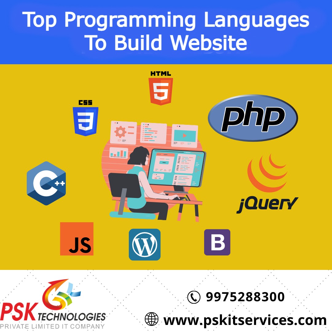 TOP PROGRAMMING LANGUAGE TO BUILD WEBSITE - PSK TECHNOLOGIES PVT. LTD.